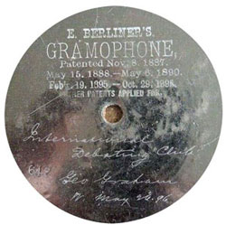 Berliner's Gramophone 642